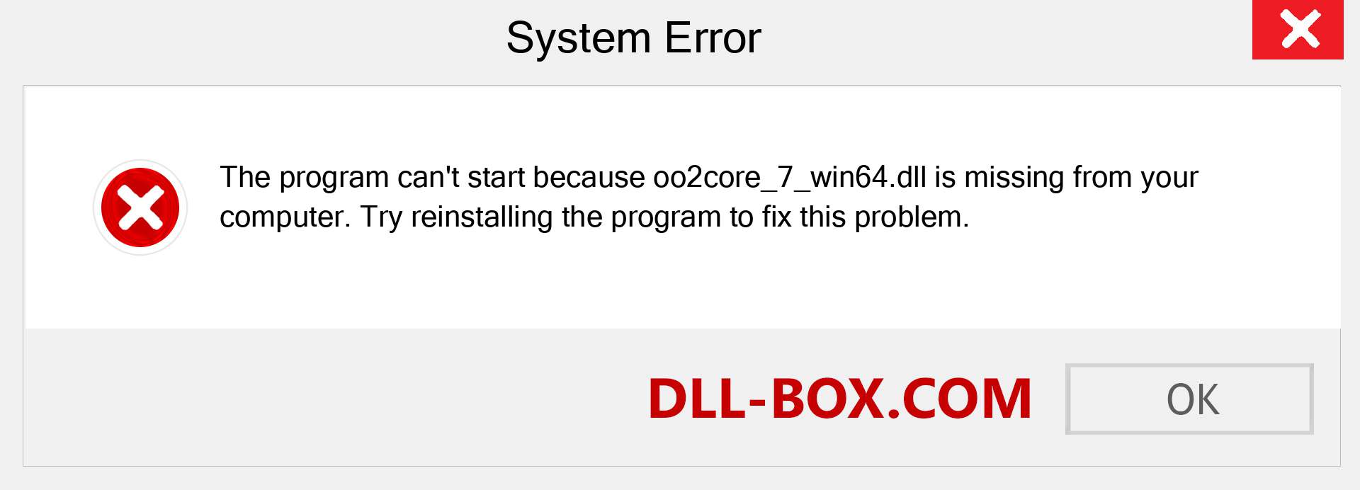  oo2core_7_win64.dll file is missing?. Download for Windows 7, 8, 10 - Fix  oo2core_7_win64 dll Missing Error on Windows, photos, images